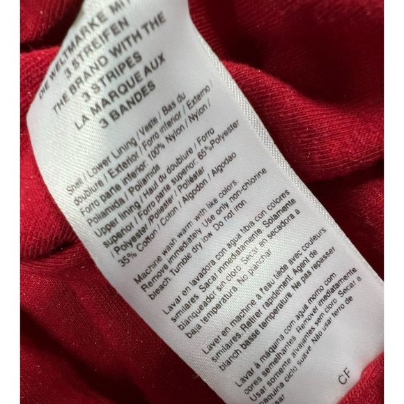 Adidas UGA University of Georgia Bulldogs Nylon V-Neck Pullover Jacket Mens XL - Picture 4 of 7